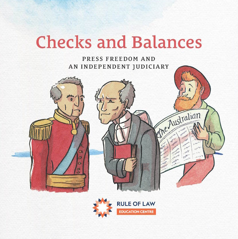 Checks and Balances : Press Freedom and an Independent Judiciary by the Rule of Law Education Centre